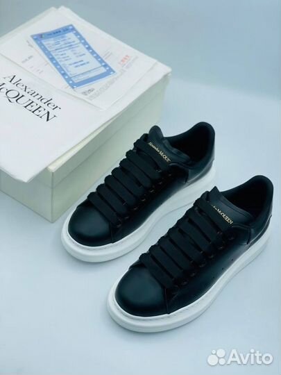 Кеды Alexander McQueen Black/White