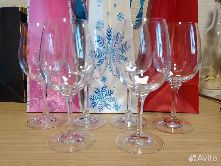 Бокалы RCR Daily новые 6 штук