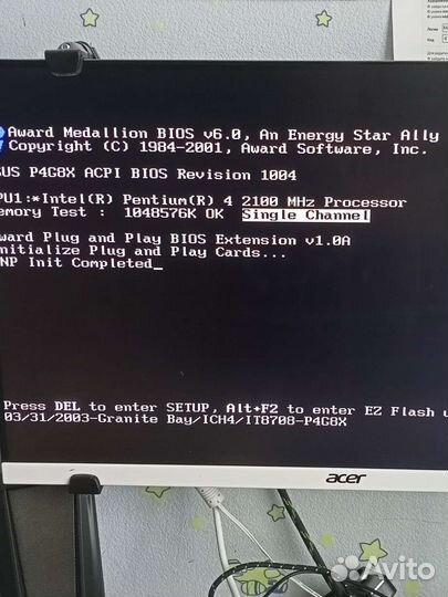 Редкий пк asus