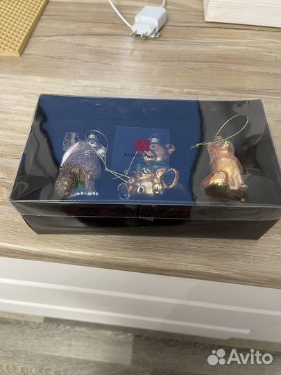 Елочные игрушки стекло новые