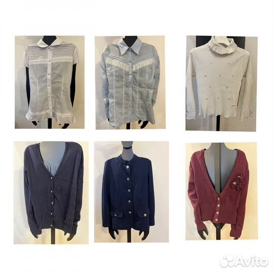 Блузка рубашка кофта школьная
