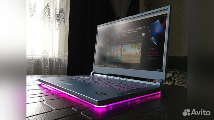 Asus 17.3/144 i7-10750H 6я12п RTX2070/8 16Gb 512Gb