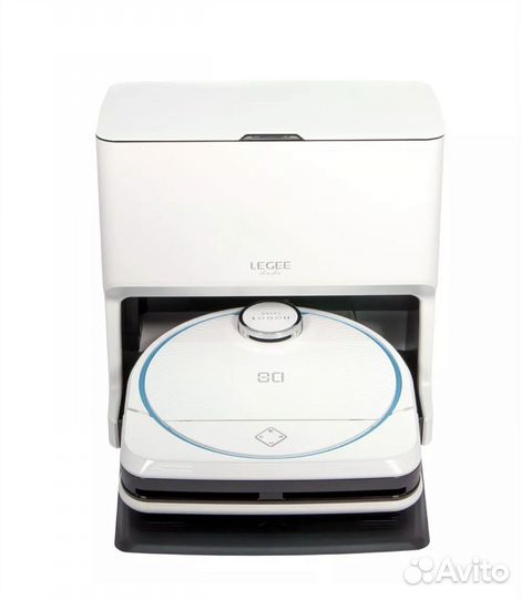 Робот-пылесос hobot legee-D8+станция Lulu (белый)