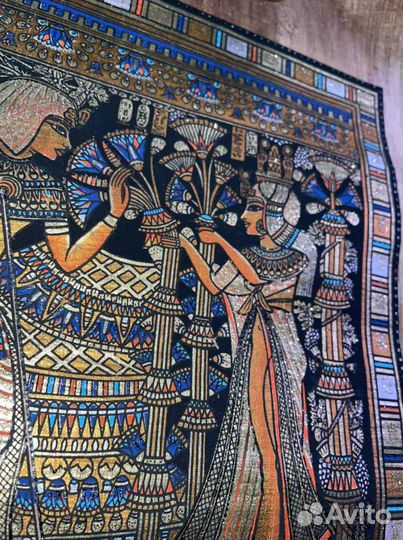 Картина на папирусе из Египта