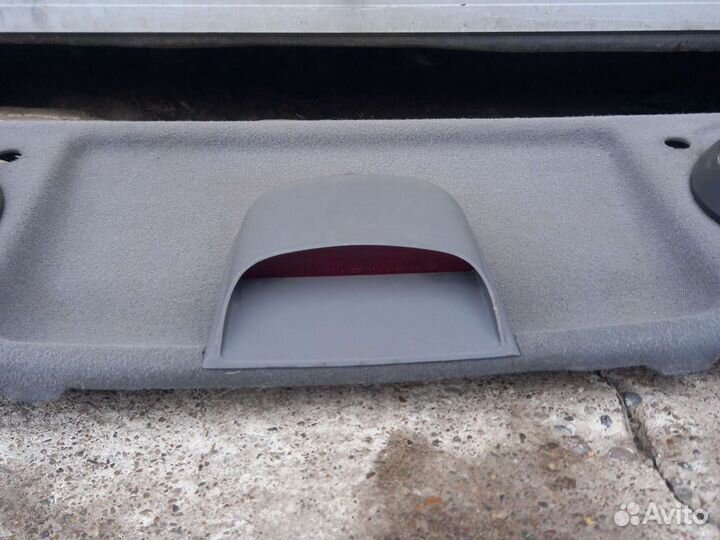 Hyundai accent- задняя полка