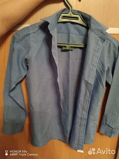 Рубашка для мальчика 134