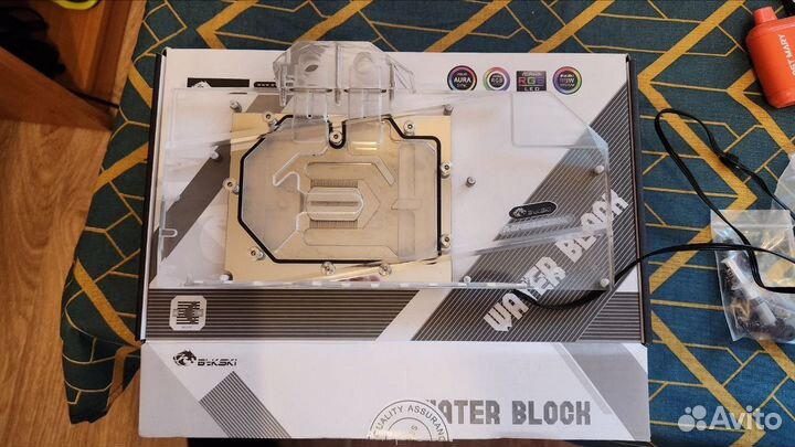 Водоблок Bykski A-SP6900xtse-X для 6900XT Sapphire