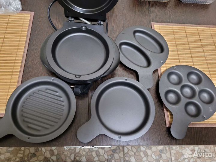 Сковорода электрическая с дополнительными панелями