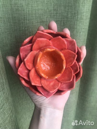 Подсвечник лотос