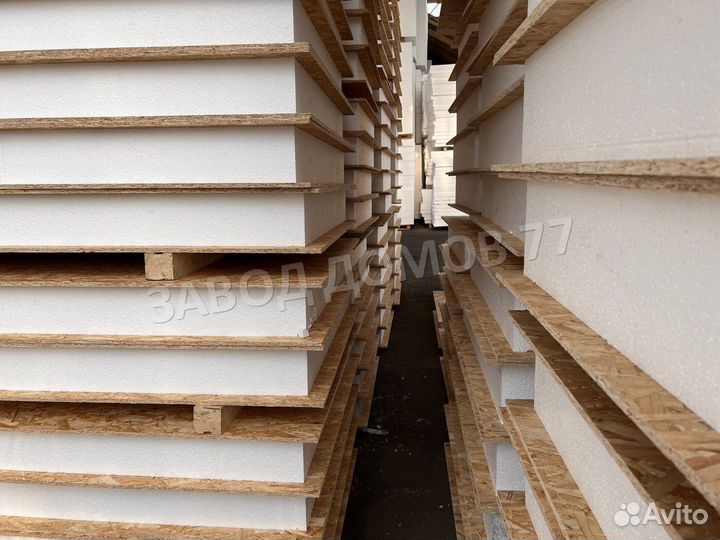 Сип панели 174 мм для строительства