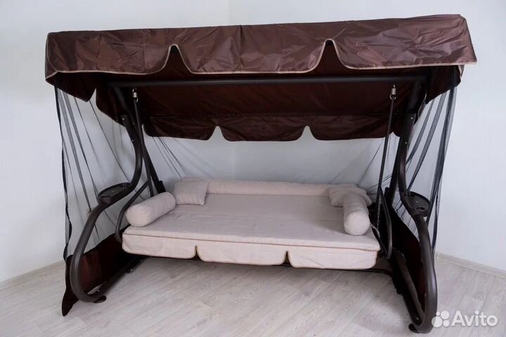 Качели садовые 4-х местные лион