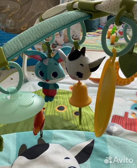 Развивающий коврик tiny love ферма