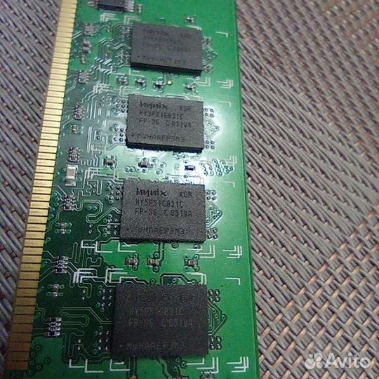 Оперативная память DDR2 Crucial 2 GB (неисправная)