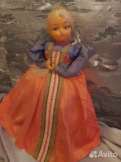Кукла СССР на самовар