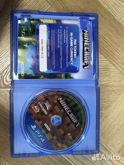 Minecraft ps4 диск