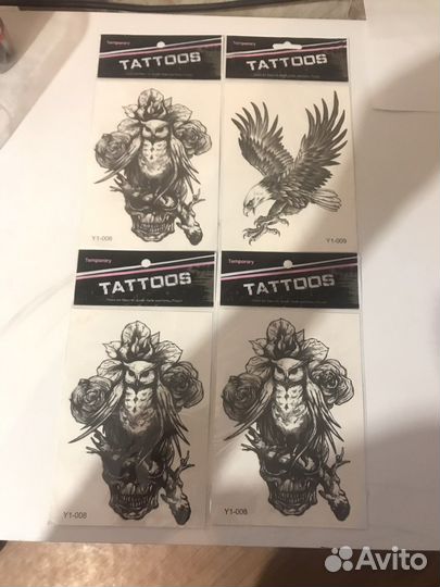 Временные татуировки