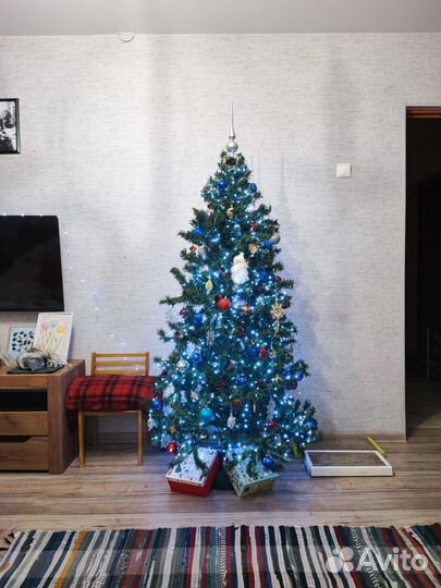 Елка искусственная 180 см бу