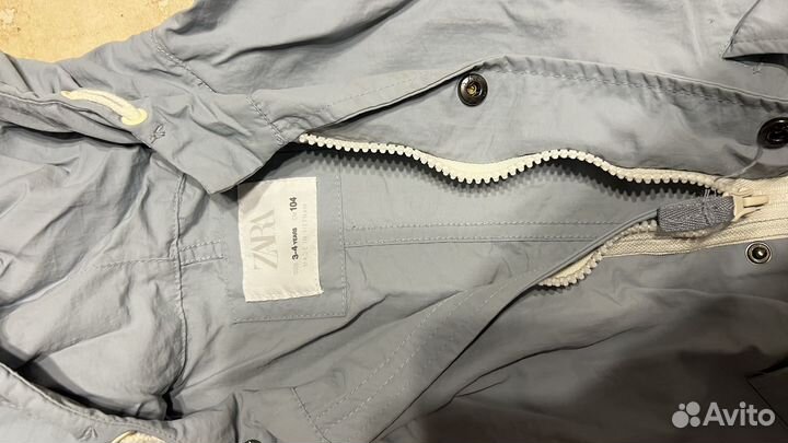 Ветровка-плащ р.104 zara