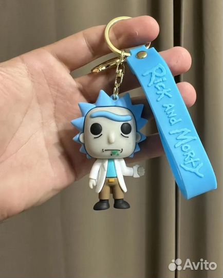 Брелки.Симпсоны. Рик и Морти. наруто. Багз банни