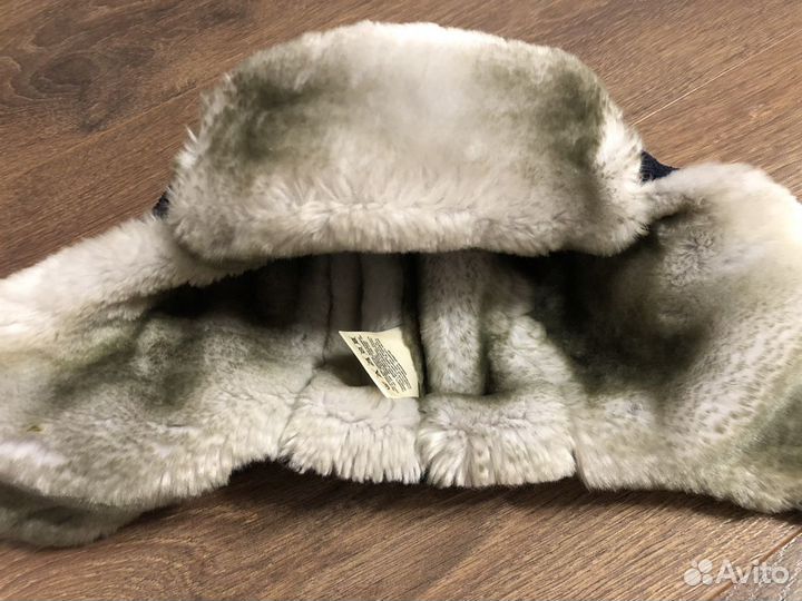 Теплая детская зимняя шапка р. 52