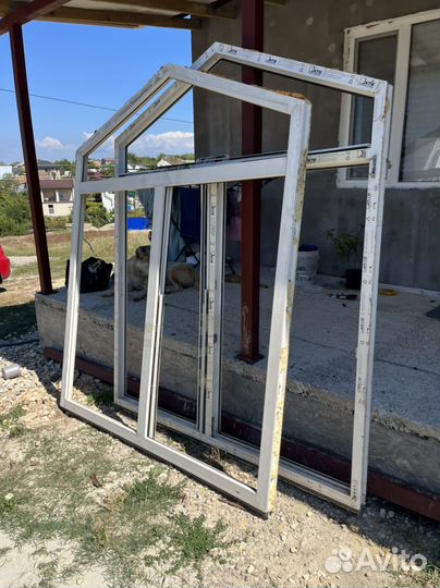 Окна и балконные двери б/у