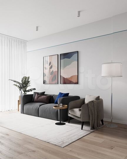 2-к. квартира, 55 м² (Грузия)