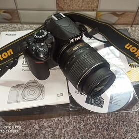 Зеркальный фотоаппарат nikon d3100