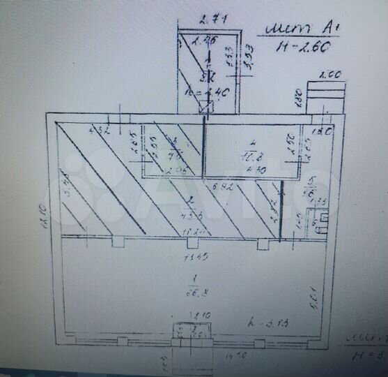 Свободного назначения 54,9 кв.м