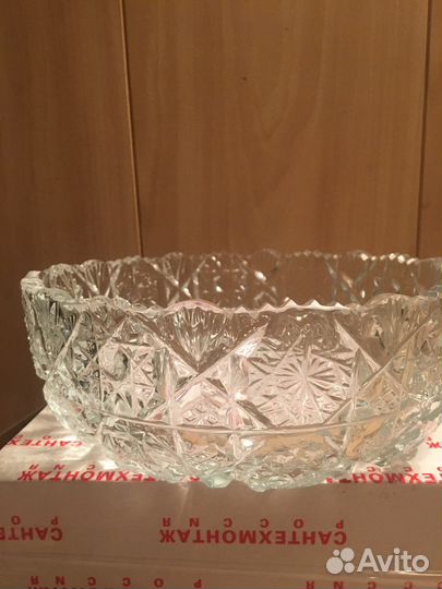 Хрустальные салатники СССР