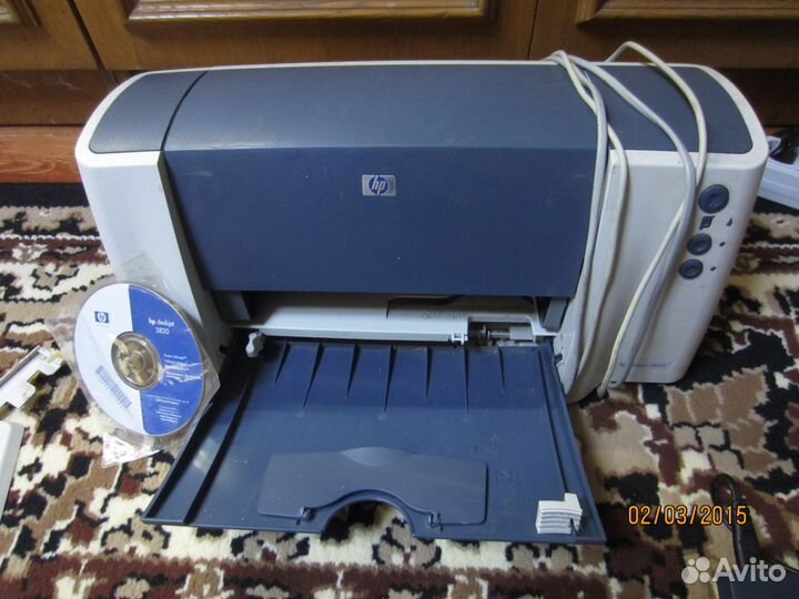 Принтер HP 3820 (цветной принтер ) + диск