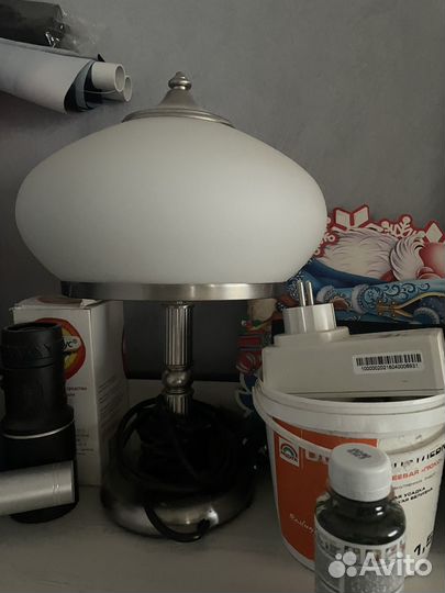 Люстра и ночник