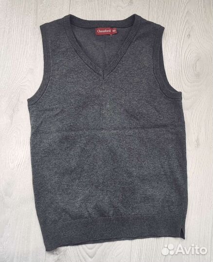 Школьный сарафан, юбка, жилет