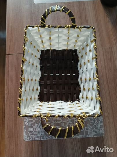 Корзина плетеная