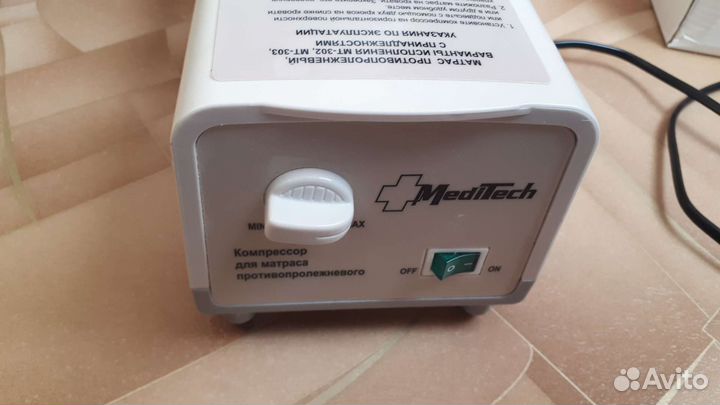Компрессор на противопролежневый матрас мт-302/303