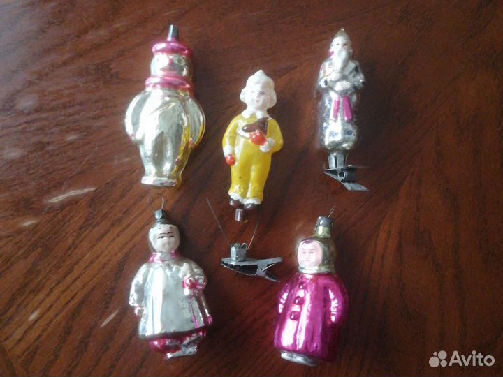 Ёлочные игрушки СССР