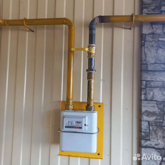 Перенос газоваго счётчика