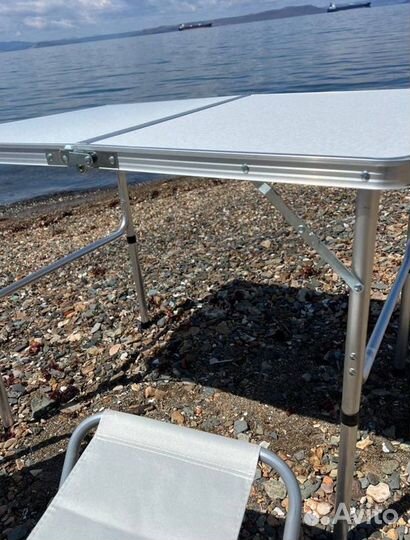 Стол +2стула складной туристический