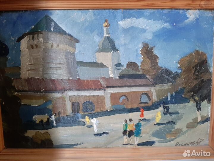 Картина маслом А.Ильичев 67г