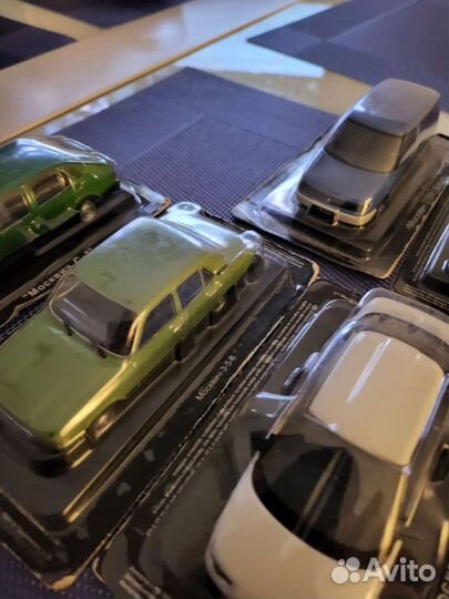 Модель автомобилей СССР Москвич 1:43