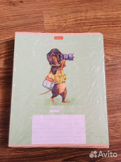 Тетрадь клетка 18 л