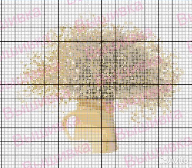 Схема для вышивки