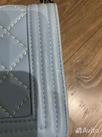 Сумка женская голубая