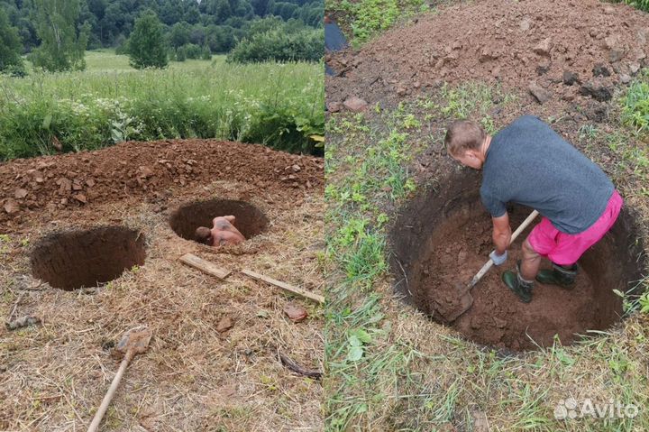 Септик под ключ из жби колец