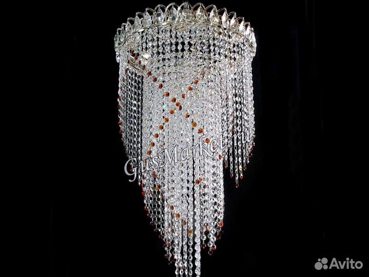 Люстра хрустальная 