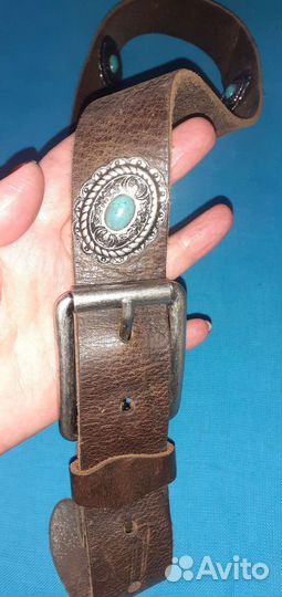 Ремни кожанные