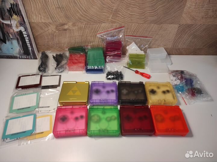 Запчасти и аксессуары для Gameboy advance sp