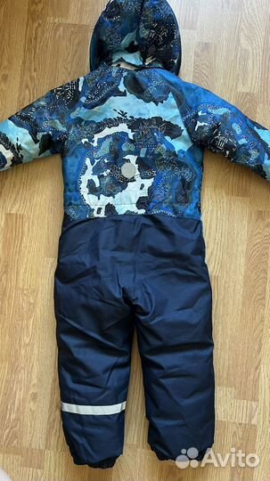Зимний комбинезон lassie 110 для мальчика