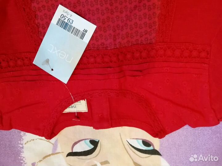 Блузка Next 5-6 лет новая