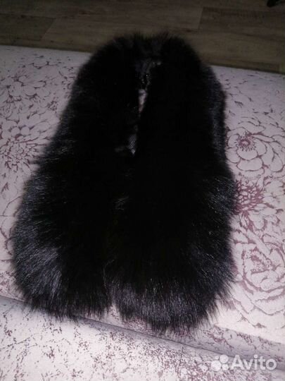 Меховой воротник натуральный