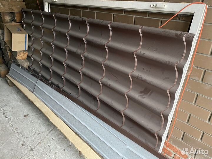 Кровельные листы новые